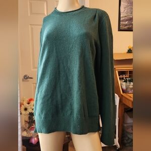 GAP Forest Green Women's Crew Neck Sweater